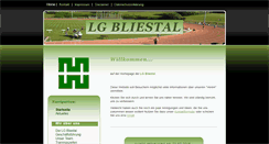 Desktop Screenshot of lg-bliestal.de