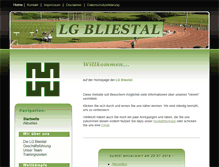 Tablet Screenshot of lg-bliestal.de